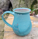 Load image into Gallery viewer, Chevron Mug Turquoise
