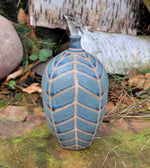 Load image into Gallery viewer, Bottle in Blue Slate Chevron Pattern
