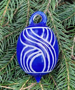 Ornament Glossy Cobalt