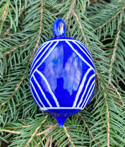 Ornament Glossy Cobalt