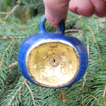 Load image into Gallery viewer, Ornament Blue Lapis Gold Leaf
