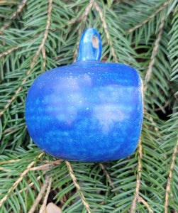 Ornament Blue Lapis Gold Leaf