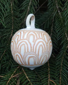 Ornament Alabaster Scales Pattern