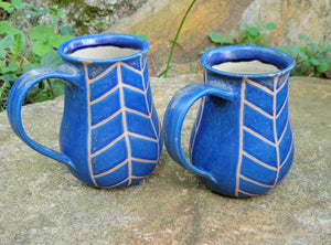 Chevron Mug Lapis