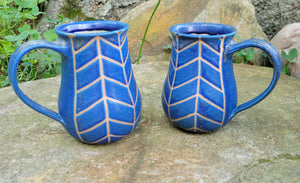 Chevron Mug Lapis