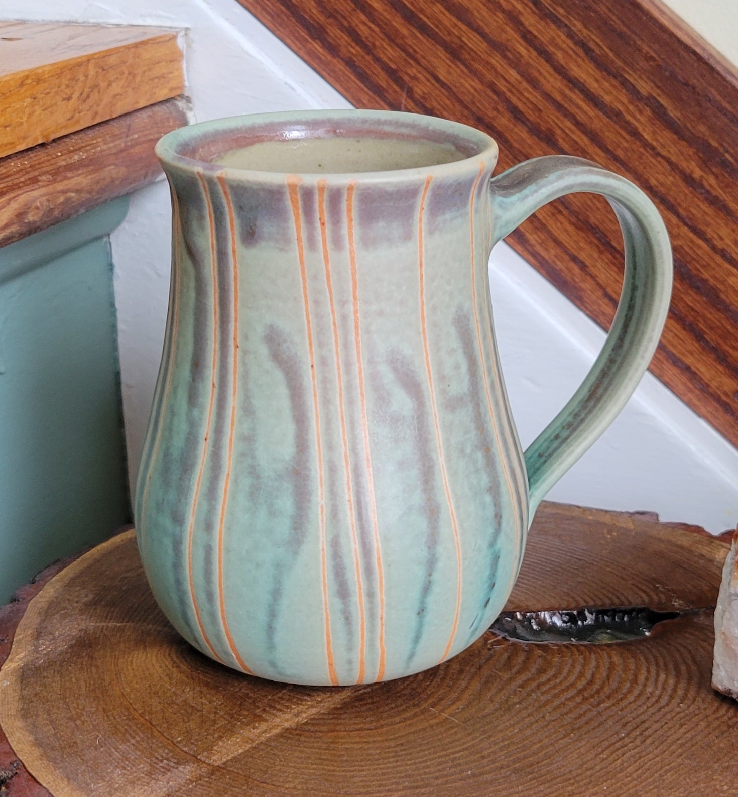 Linear Mug Turquoise