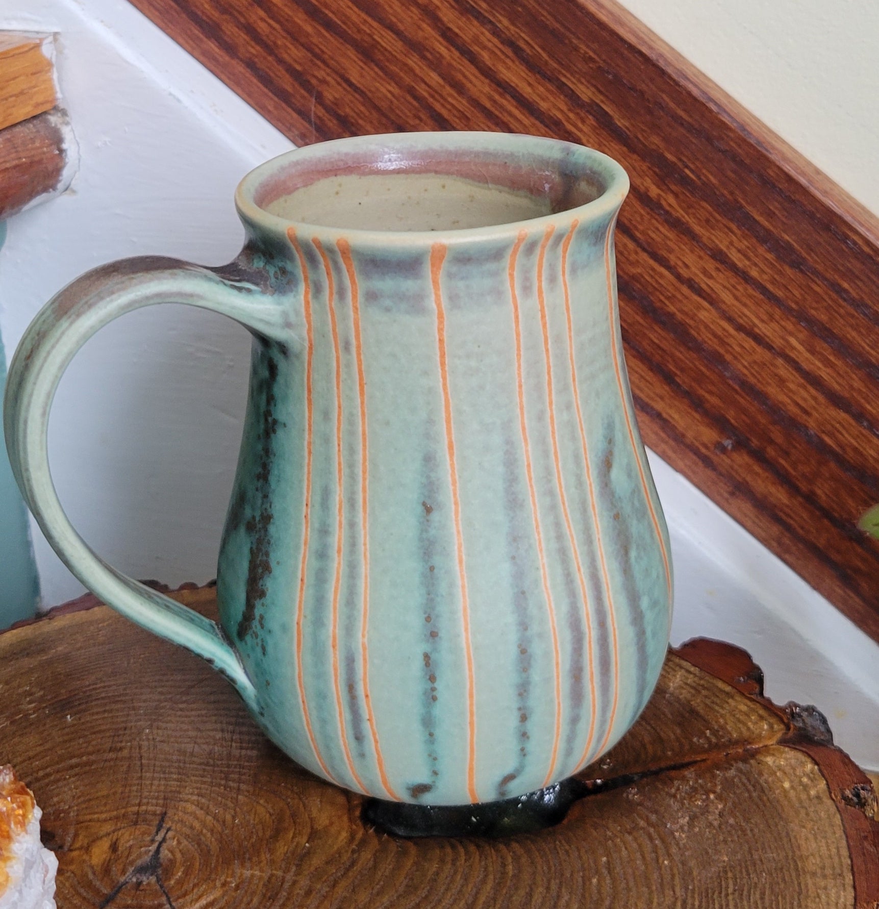 Linear Mug Turquoise