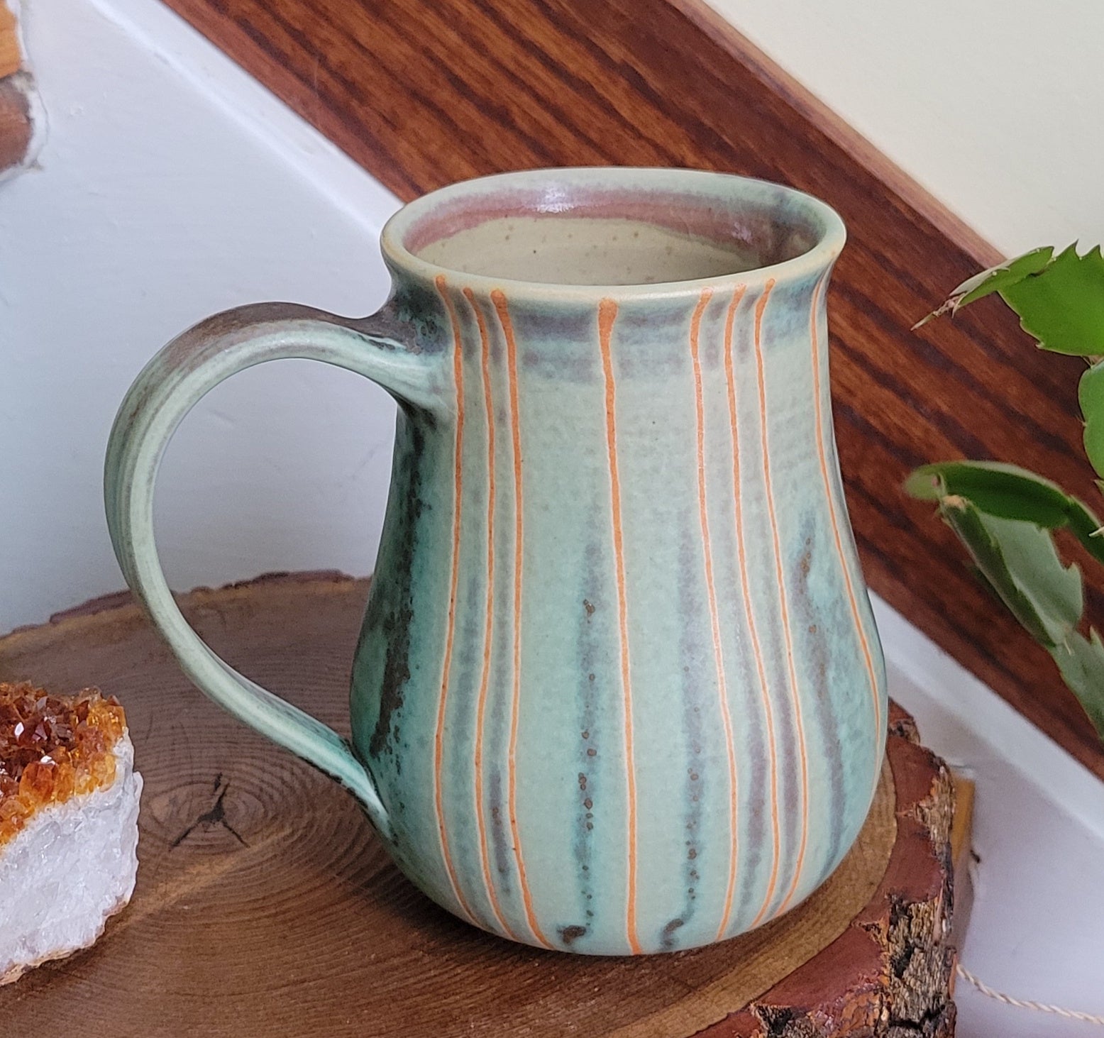 Linear Mug Turquoise
