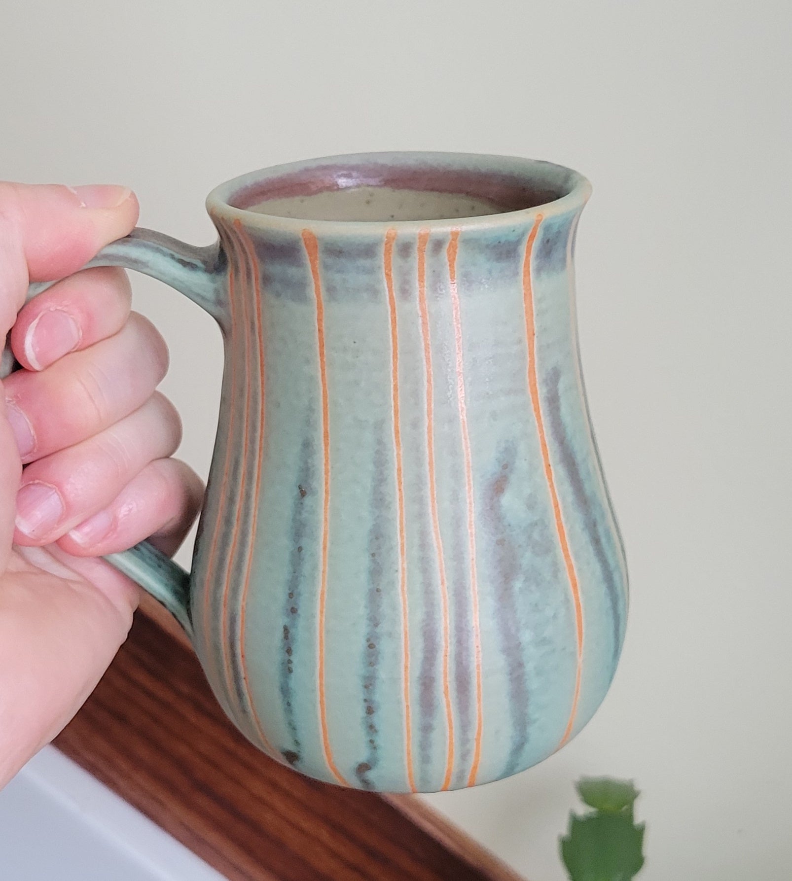 Linear Mug Turquoise
