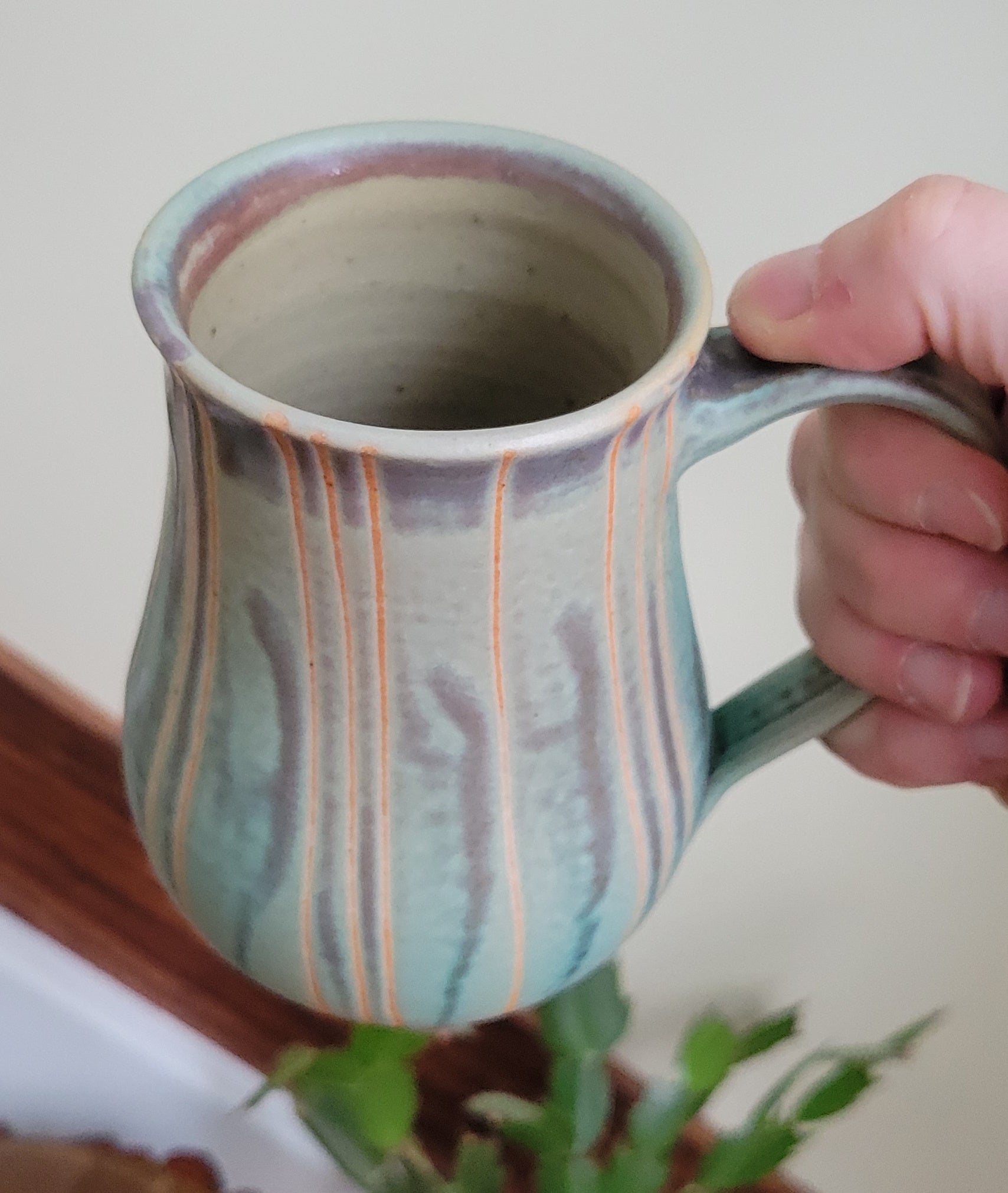 Linear Mug Turquoise