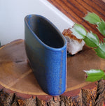 Load image into Gallery viewer, Windowsill Vase in Lapis Blue Rainbow Pattern
