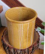 Load image into Gallery viewer, Utensil Holders in Ochre Linear Pattern
