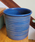 Load image into Gallery viewer, Utensil Holders in Lapis Linear Pattern
